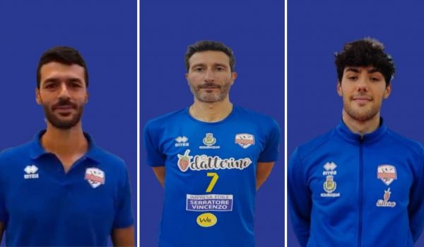 Volley: il Letojanni conferma i centrali Giovanni Battiato, Roberto Arena e Valerio Cianci