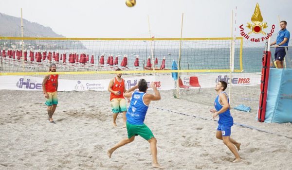 Taormina, al via il 14° Campionato Italiano di Beach Volley dei Vigili del fuoco